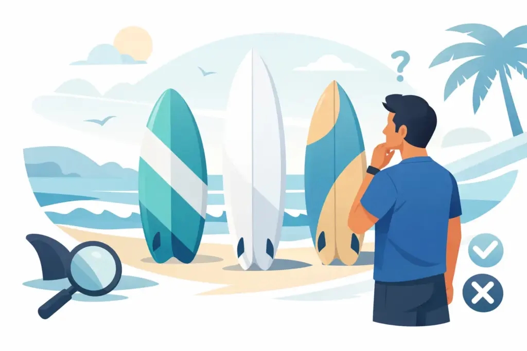Cómo elegir tabla surf sin equivocarte