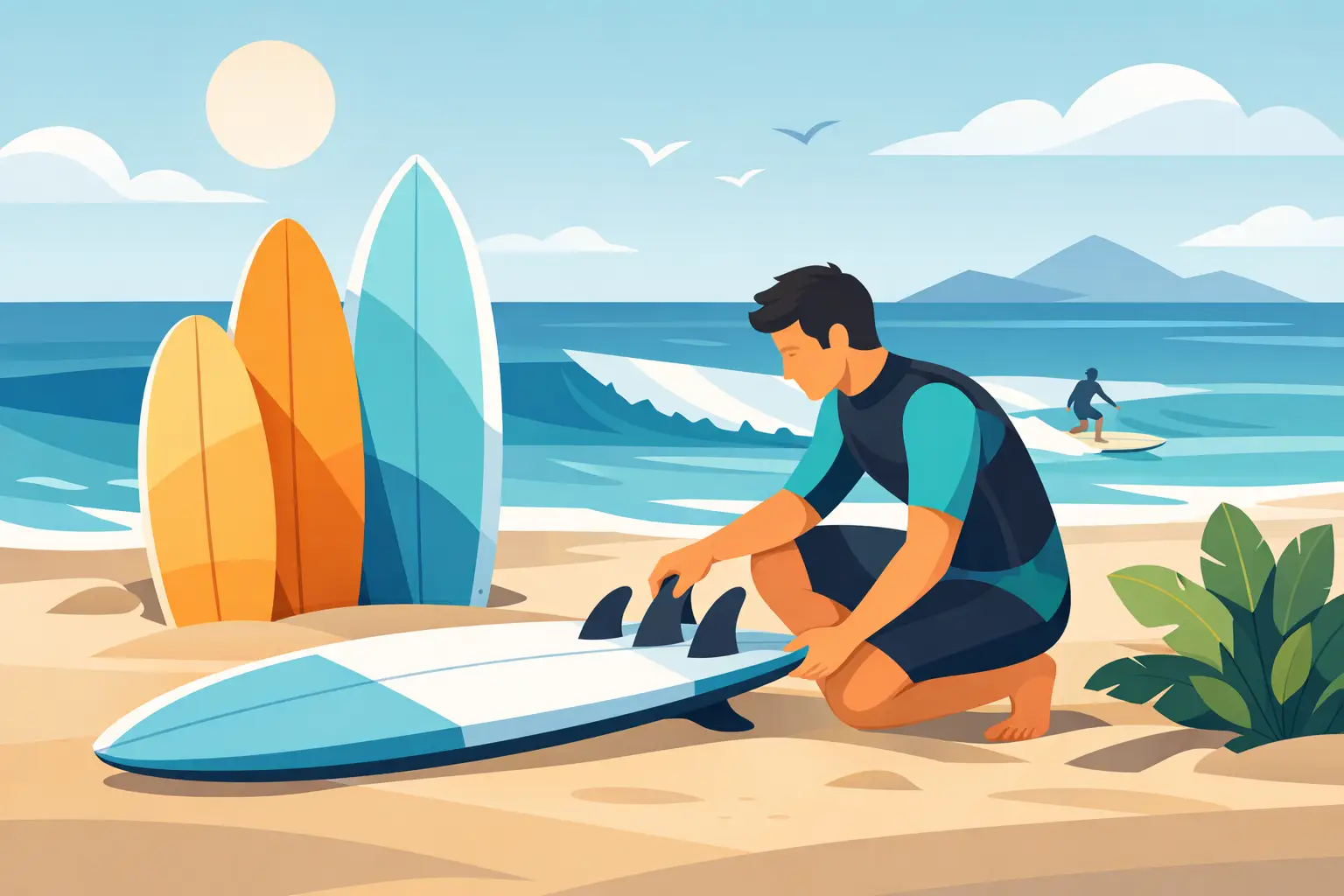 Funboard para surfistas intermedios: cómo acertar