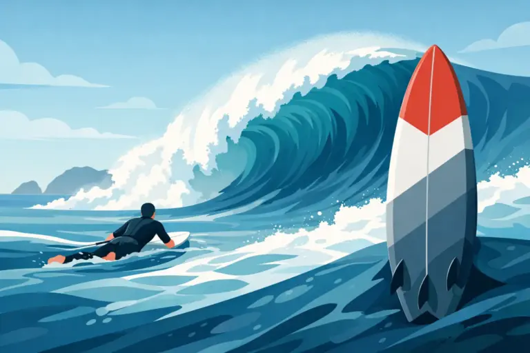 Tabla para olas grandes: cómo acertar