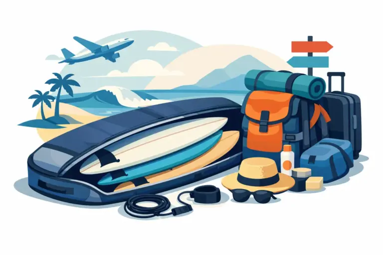Cómo montar un quiver de viaje que funcione