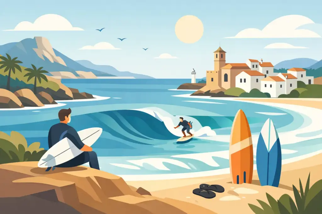 Reseñas sobre spots de surf en España
