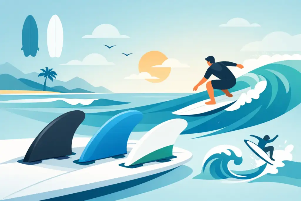 Cómo elegir quillas surf para tu forma de surf