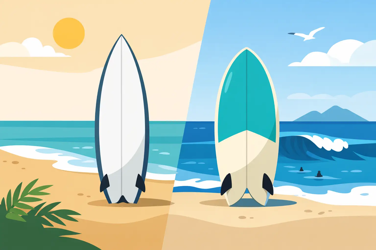 ¿Shortboard o fish moderno? Elige bien