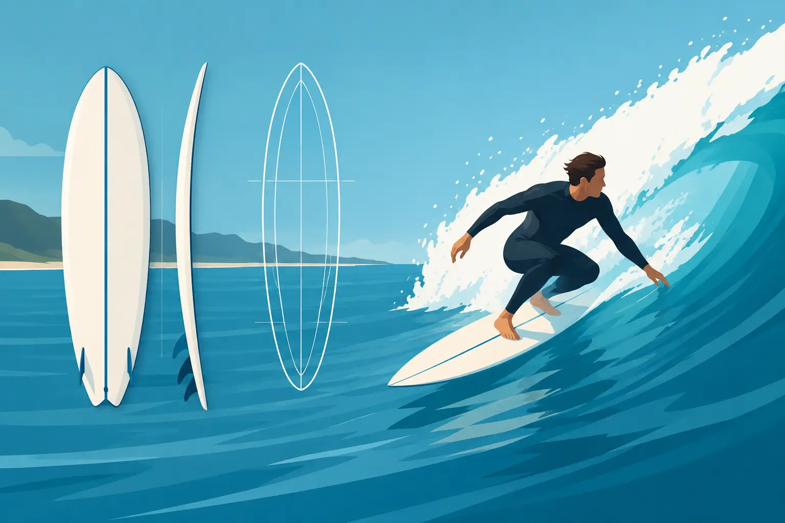 Surf personalizado para surfear con precisión