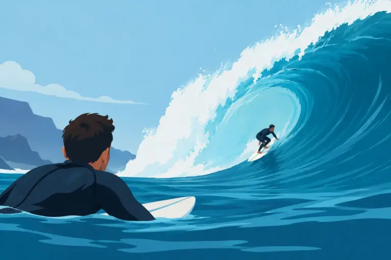 Guía de seguridad en olas grandes para surfistas